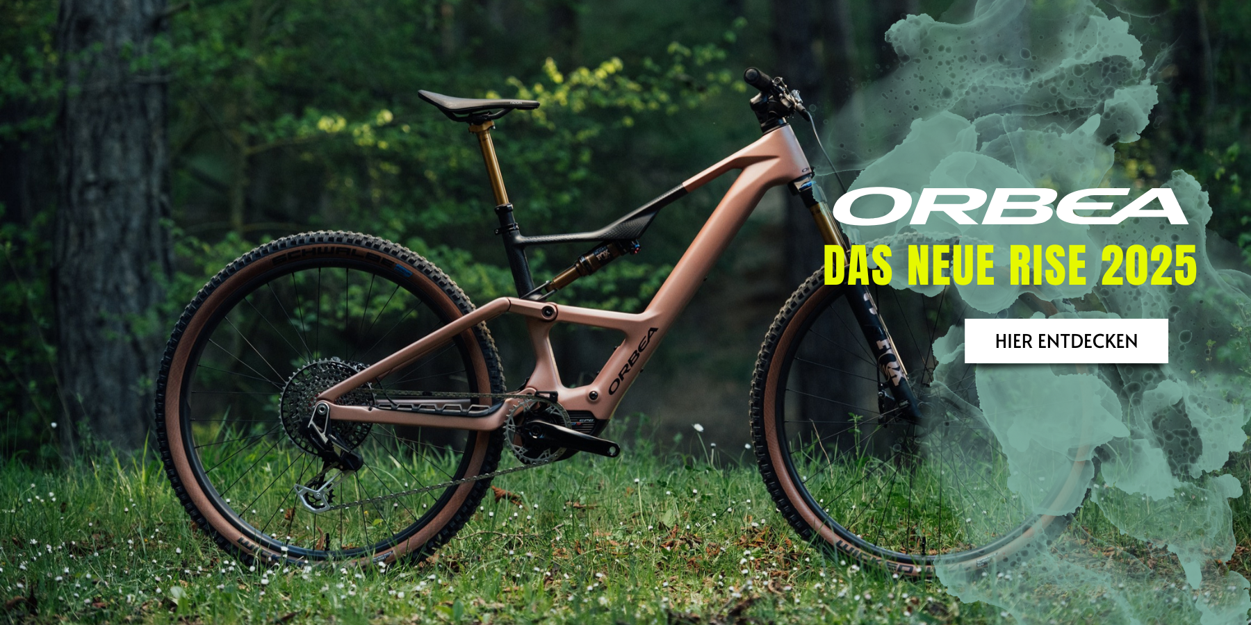 Das neue Orbea Rise 2025 bei Jonito Bikes