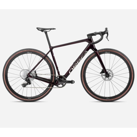 Orbea Terra M22 Team 1x M 47,1 wine red carbon view